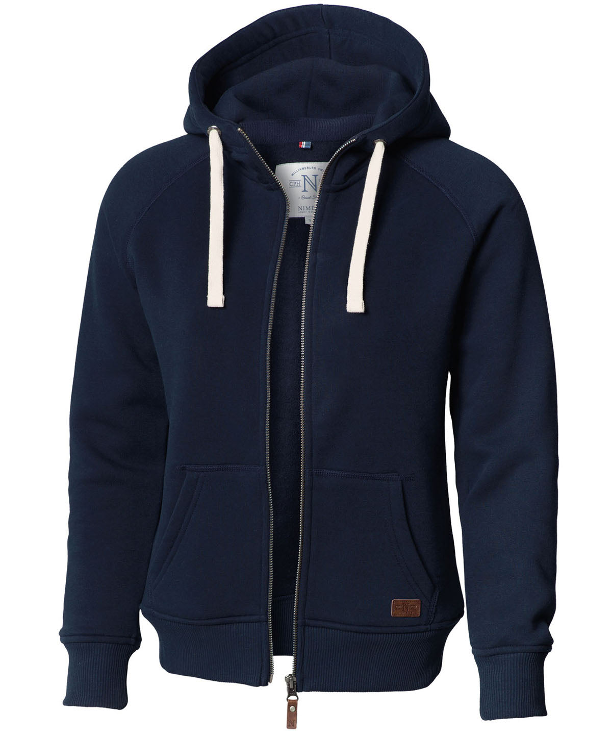 Womens Williamsburg fashionable hooded sweatshirt