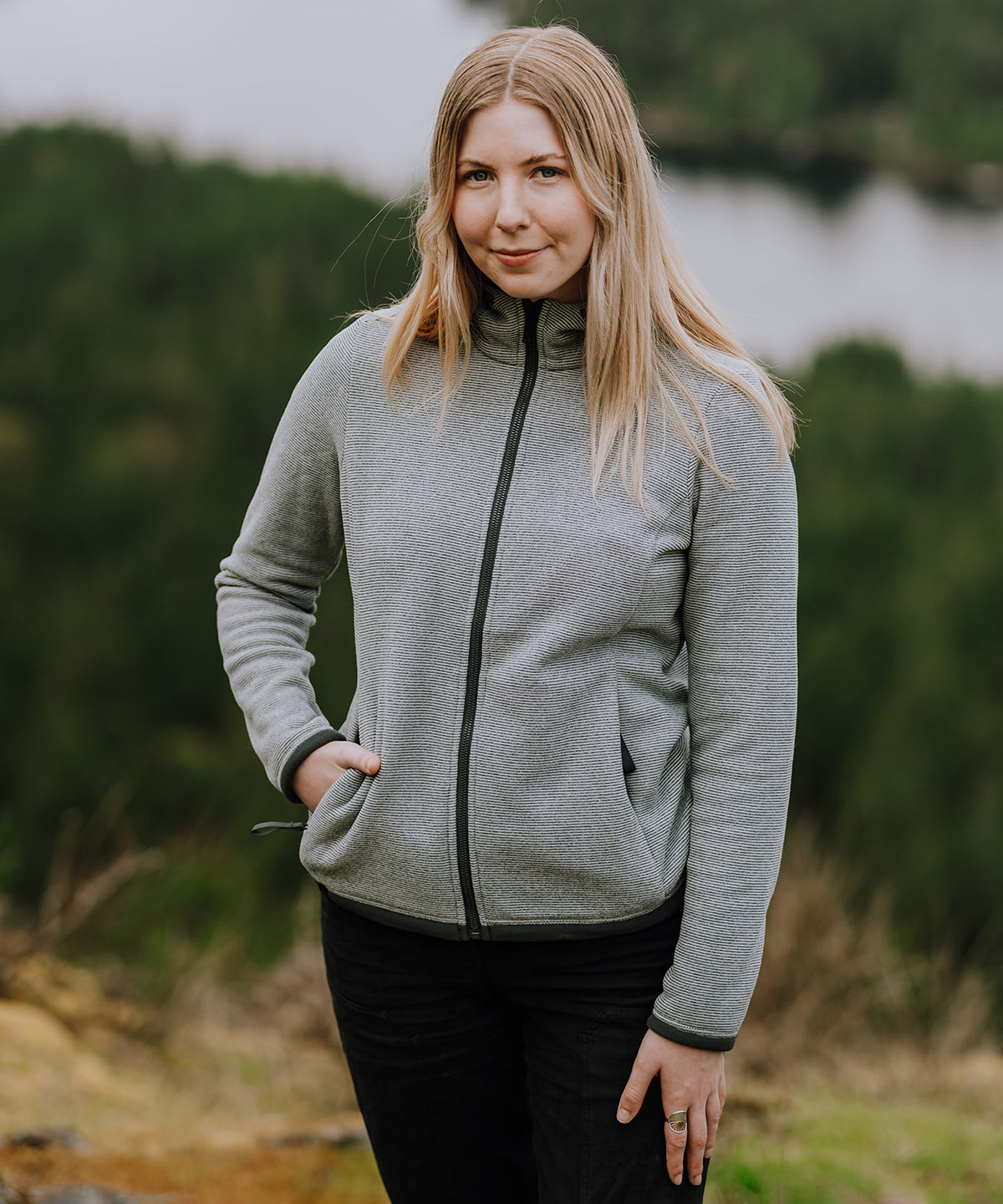Womens Medusa fleece hoodie