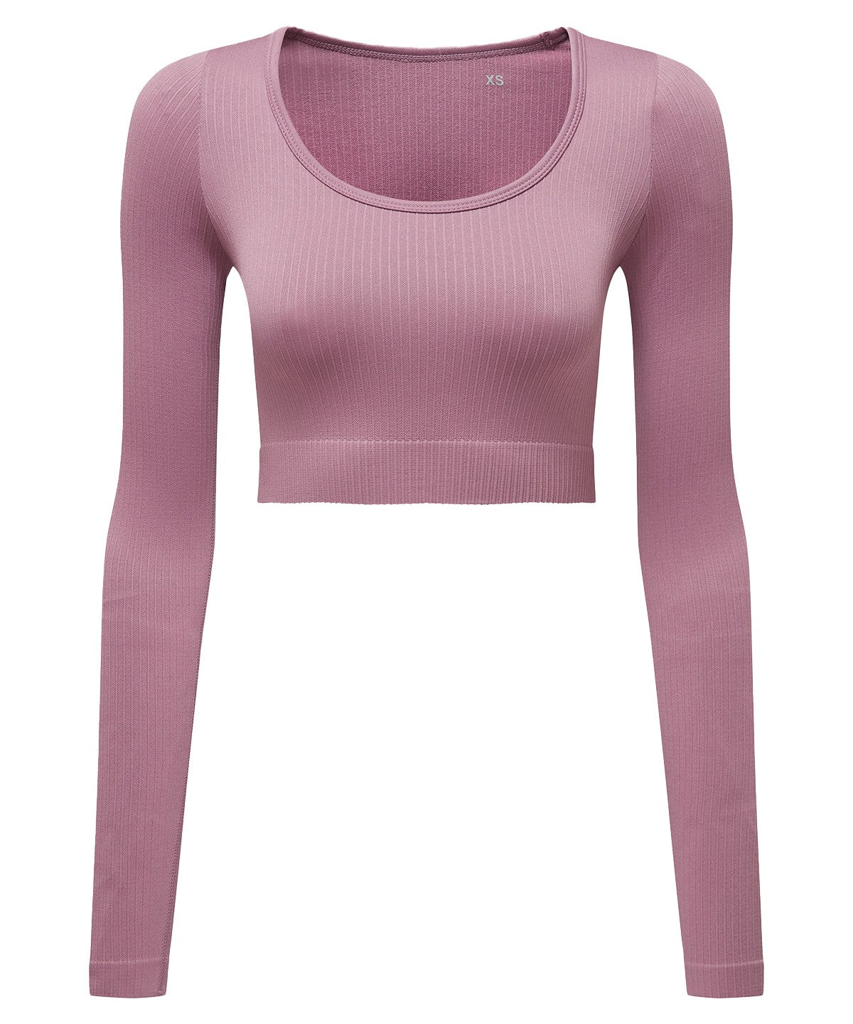 Womens TriDri ribbed seamless '3D Fit' crop top