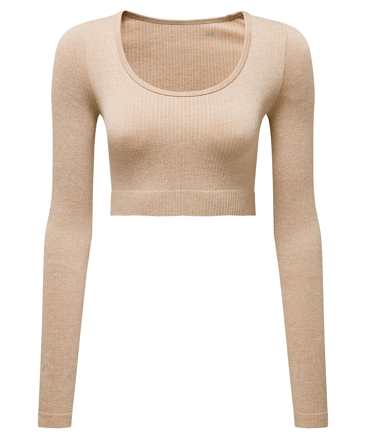 Womens TriDri ribbed seamless '3D Fit' crop top