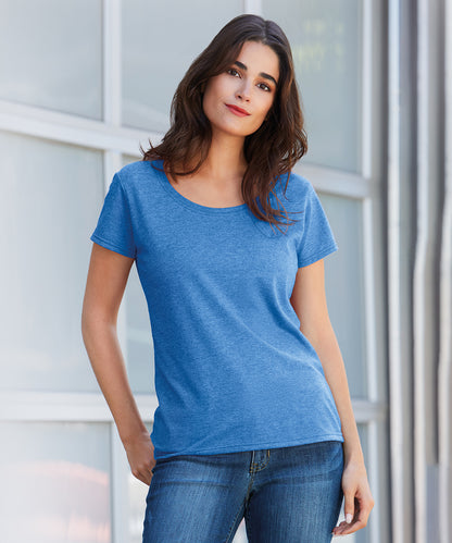 Softstyle women's deep scoop t-shirt