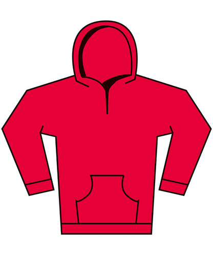 Softstyle midweight fleece youth hoodie