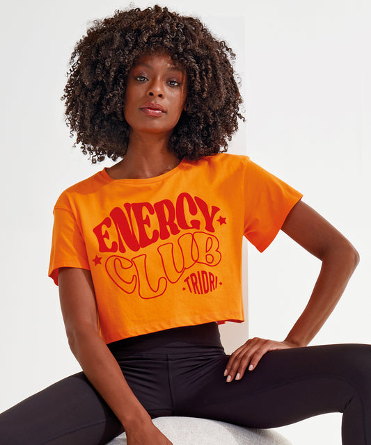 Women's TriDri crop top