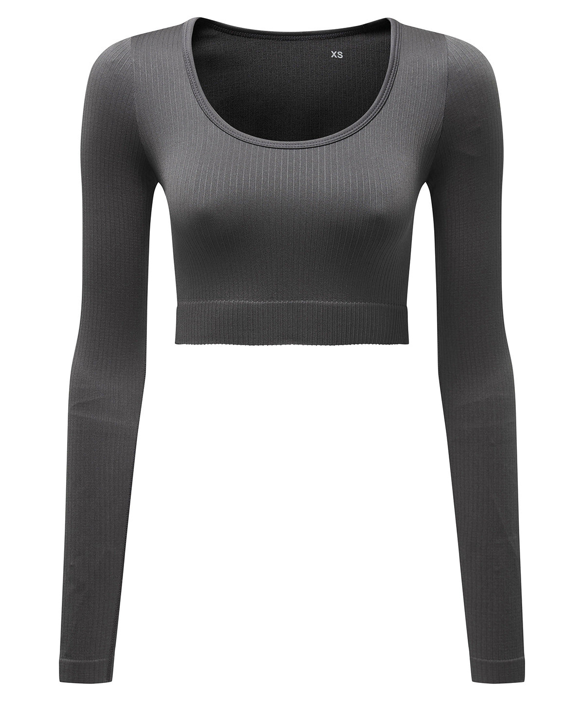 Womens TriDri ribbed seamless '3D Fit' crop top