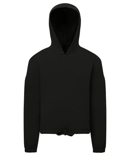 Kids TriDri recycled cropped oversize hoodie